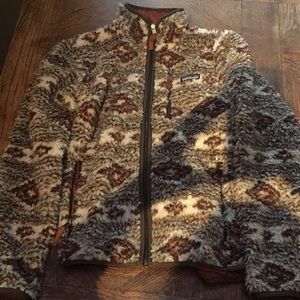 Patagonia fuzzy jacket men’s xs